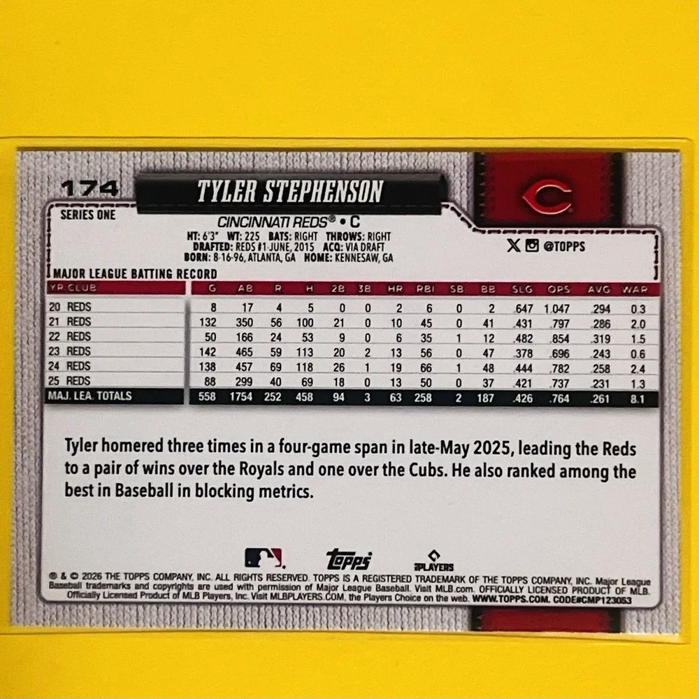 N/A 2026 topps
